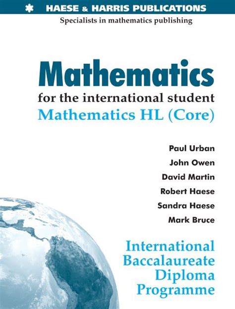 For The International Student Mathematics Hl Core Ebook Doc