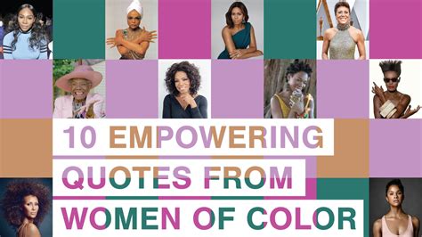 For Women of Color: