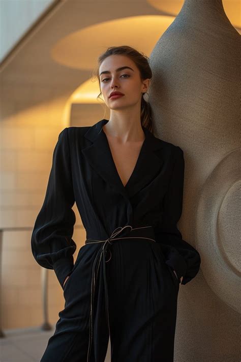 For a sophisticated evening ensemble: