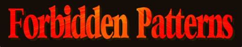 Forbidden Patterns (including October Man sequence) pdf Epub