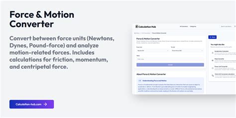 Force Converter: The Ultimate Tool for Understanding Force Units