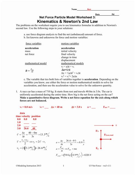 Force Particle Model 3 Answers Doc