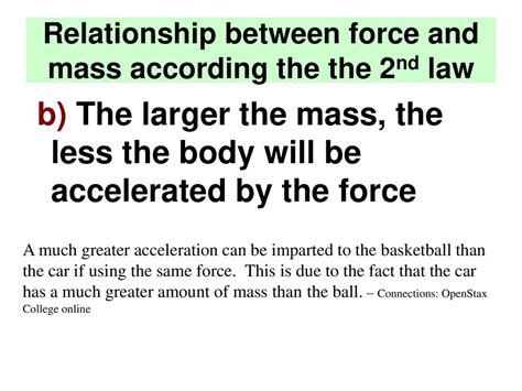 Force and Mass: A Fundamental Relationship