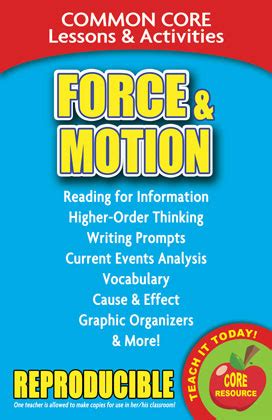 Force and Motion Common Core Lessons and Activities Kindle Editon