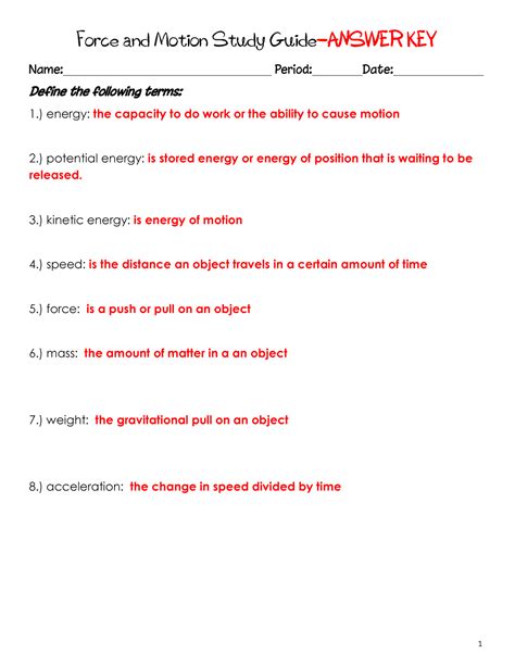 Forces Guided And Study Answer Epub