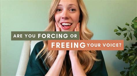 Forcing Your Voice: