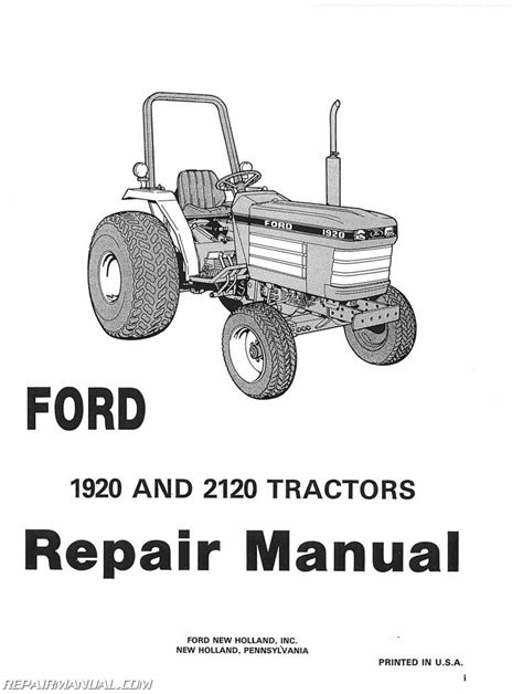 Ford 1920 Tractor Manual Ebook Reader