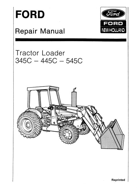 Ford 345c Tractor Manual Ebook Kindle Editon