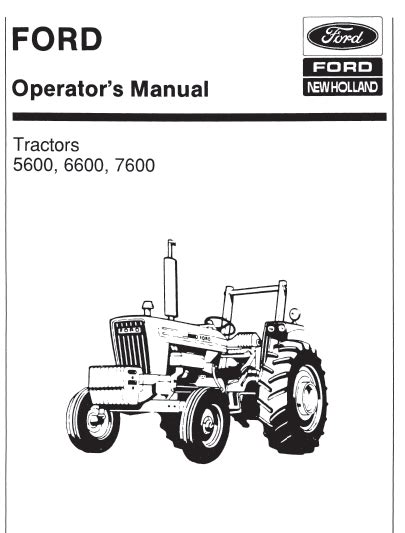 Ford 4000 Tractor Manual Ebook Doc