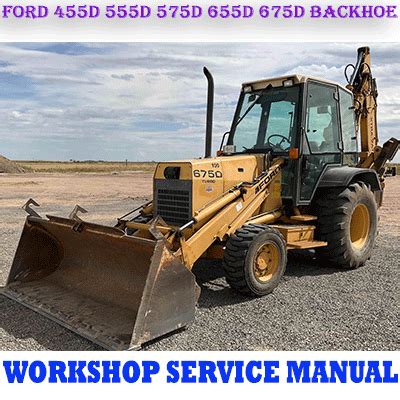 Ford 575d Loader Backhoe Service Manual Ebook Kindle Editon