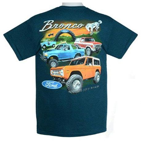 Ford Bronco Shirts: An Allure of Adventure and Style