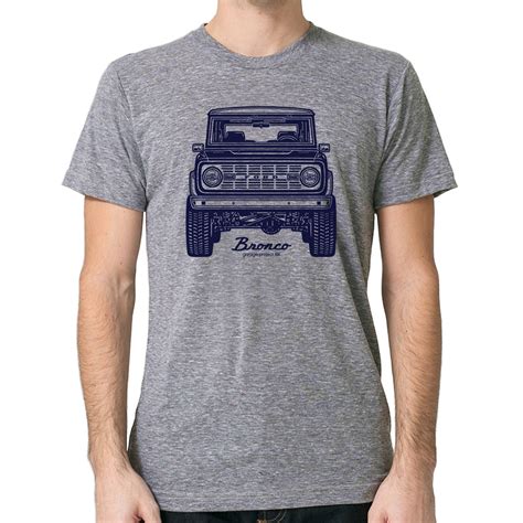 Ford Bronco T-Shirts: The Perfect Apparel for Outdoor Enthusiasts