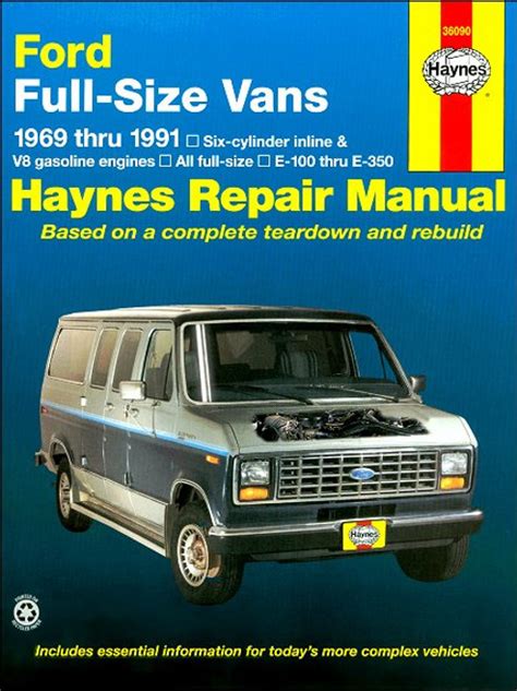 Ford E350 Repair Manual 1984 Econoline Ebook Epub