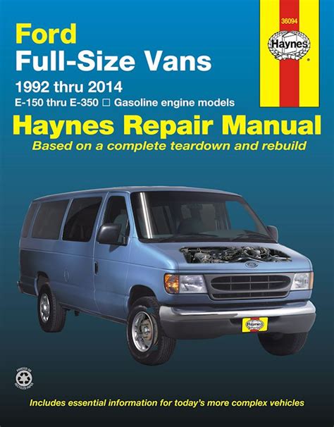 Ford Econoline E150 Van Repair Manual Ebook Doc