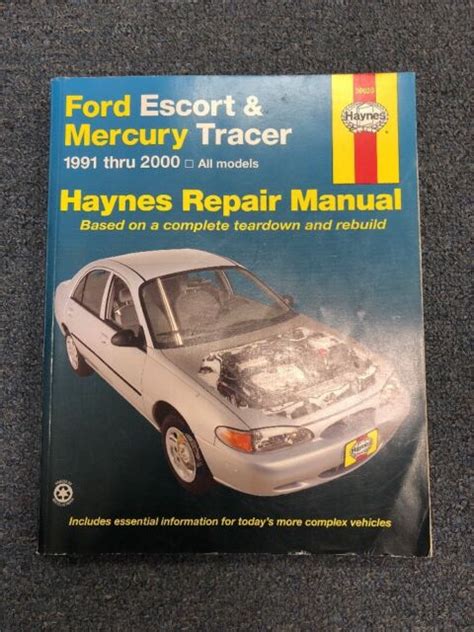 Ford Escort 91 Manual Ebook Epub
