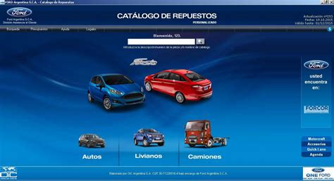 Ford Refacciones Catalogo
