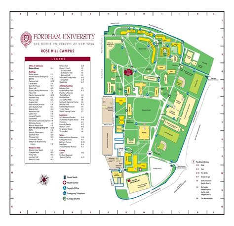Fordham University Rose Hill Map: A Comprehensive Guide to the Campus
