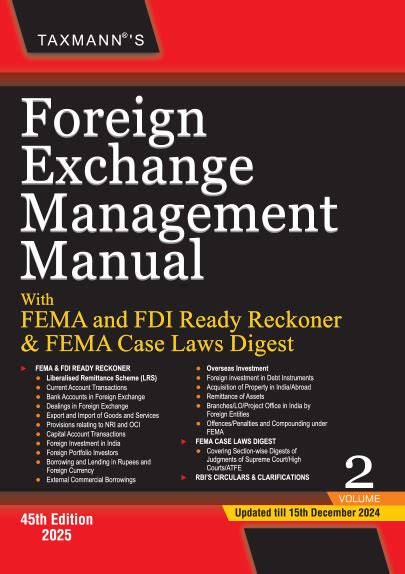 Foreign Exchange Management Manual Epub