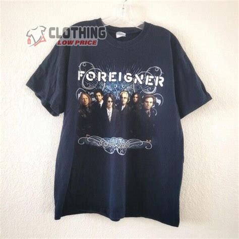 Foreigner Concert Shirts: A Symbol of Rock and Roll Nostalgia