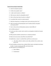 Forensic Science Checkpoint Questions Answer Epub