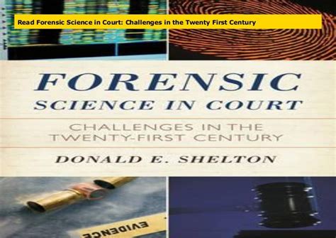 Forensic Science in Court Challenges in the Twenty-First Century PDF