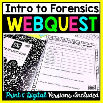 Forensics Webquest Answer Key Epub