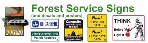 Forest Service Sign Catalog