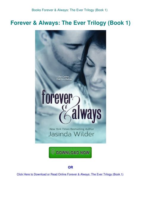 Forever Trilogy Forever Forever and Always and Always All Three Books Kindle Editon