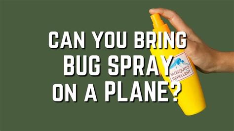 Forgetting to bring bug spray.