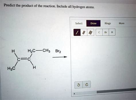 Forgetting to include all of the atoms in the product.