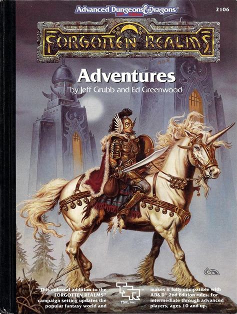 Forgotten Realms Adventures Advanced Dungeons and Dragons Hardcover Accessory Rulebook Doc