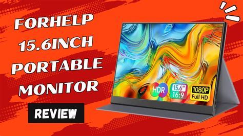 Forhelp Portable Monitor: Your Essential Companion for Productivity and Entertainment