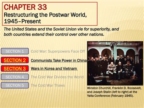 Form A Ch 33 Restructuring The Postwar World Answers Doc