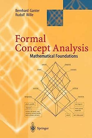 Formal Concept Analysis Mathematical Foundations PDF