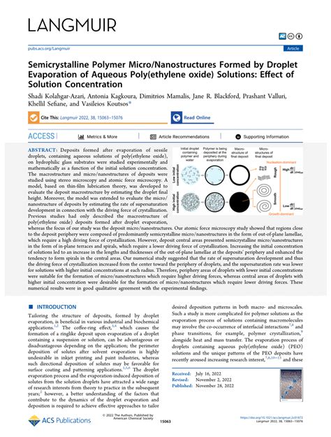 Formed Polymer Solutions Doc