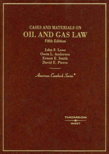 Forms Manual to Cases and Materials on Oil and Gas Law American Casebooks American Casebook Series Doc