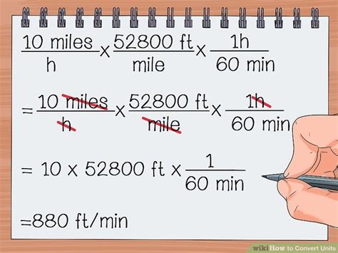 Formula and Conversion Steps