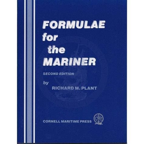 Formulae for the Mariner Epub