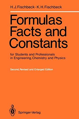 Formulas, Facts and Constants for Students and Professionals in Engineering, Chemistry, and Physics Epub