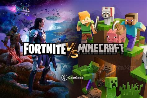 Fortnite vs. Minecraft