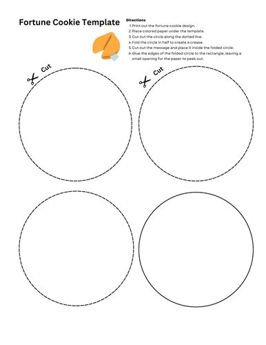 Fortune Cookie Template