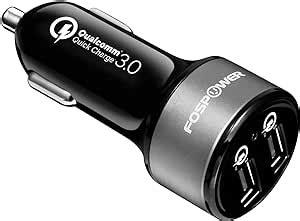 Fospower Vehicle Cigaratte Splitter WizCharge Reader