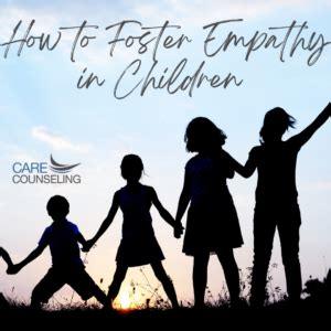 Foster empathy and understanding: