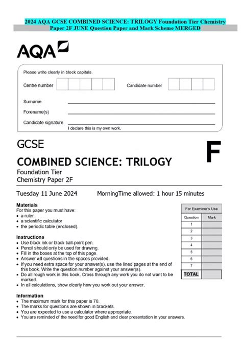 Foundation Tier 14 June 2013 Answers PDF