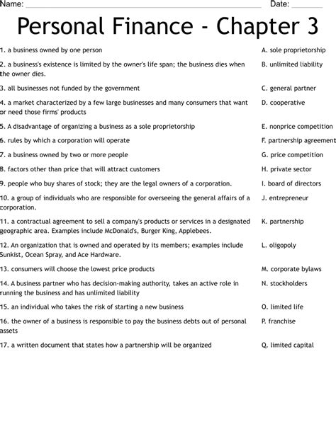 Foundations In Personal Finance Answers Chapter 3 Reader