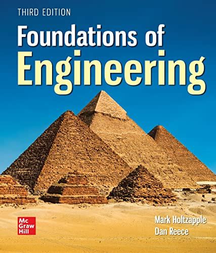 Foundations Of Engineering 2nd Edition Holtzapple Solutions PDF