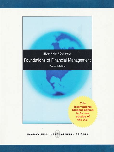 Foundations Of Financial Management 13th Edition Answers Epub