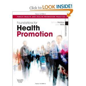 Foundations for Health Promotion, by Naidoo, 3rd Edition Ebook Doc