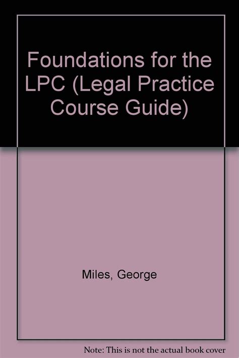 Foundations for the LPC 2013-14 Foundations Legal Practice Course Guide PDF