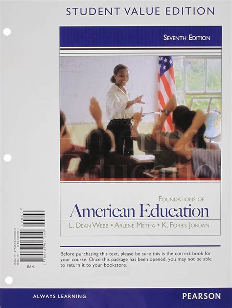 Foundations of American Education Plus MyEducationLab with Pearson eText Access Card Package 7th Edition Doc